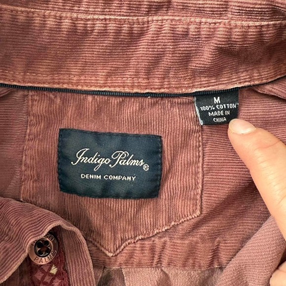 Brown corduroy button down shirt - Picture 3 of 6